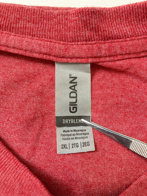 GILDAN/ギルダン/Tシャツ/カットソー/トップス/レッド/2XL