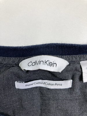 Calvin Klein/カルバンクライン/Tシャツ/カットソー/トップス/ブルー/L