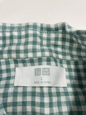 UNIQLO/ユニクロ/シャツ/ブラウス/トップス/グリーン/L