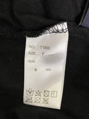 Tip Top/ティップトップ/Tシャツ/カットソー/トップス/ブラック/F