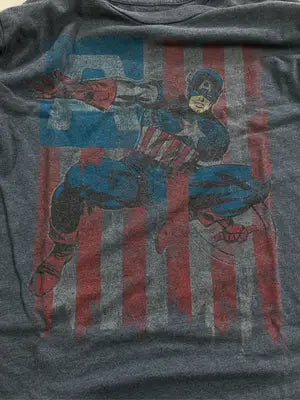 MARVEL/マーベル/Tシャツ/カットソー/トップス/グレー/XL