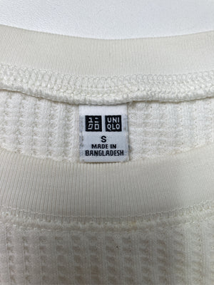 UNIQLO/ユニクロ/Tシャツ/カットソー/トップス/ホワイト/S