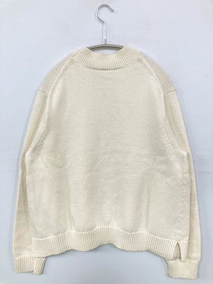 UNIQLO/ユニクロ/ニット/セーター/トップス/ホワイト/XL