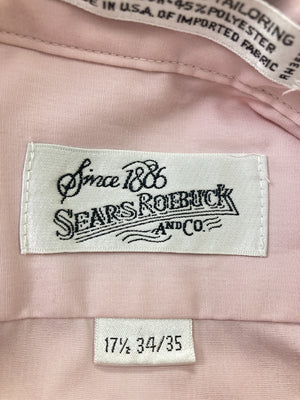 SEARSROEBUCK/シャツ/ブラウス/トップス/ピンク/17 1/2 34/35