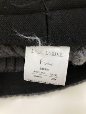 LACE LADIES/レースレディース/ニットキャップ/ビーニー/帽子/グレー/F