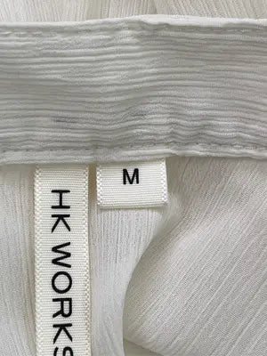 HK WORKS LONDON/エイチケーワークスロンドン/シャツ/ブラウス/トップス/アイボリー/M