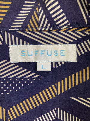 suffuse/シャツ/ブラウス/トップス/パープル/L