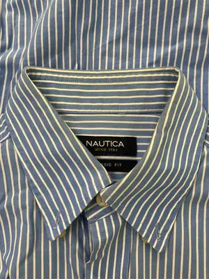 NAUTICA/ノーティカ/シャツ/ブラウス/トップス/スカイブルー