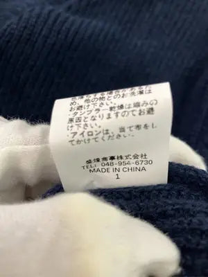 MINIMINI STORE/ニット/セーター/トップス/ネイビー/ワンサイズ