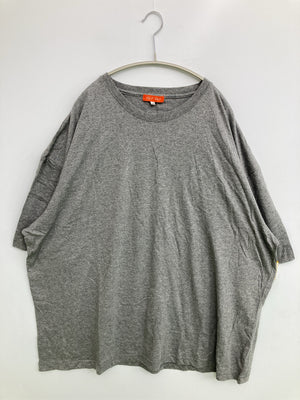 Bg T Blel/Tシャツ/カットソー/トップス/グレー/X4