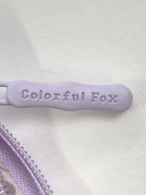 Colorful Fox/ショルダーバッグ/バッグ/パープル