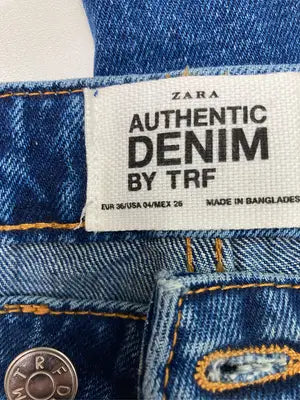 ZARA/ザラ/デニムパンツ/パンツ/ブルー/EUR36/USA04/MEX26