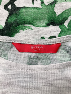 graniph/グラニフ/Tシャツ/カットソー/トップス/グリーン/F