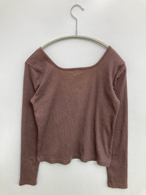 louise/Tシャツ/カットソー/トップス/ベージュ/M