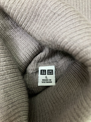 UNIQLO/ユニクロ/ニット/セーター/トップス/ブラウン/L