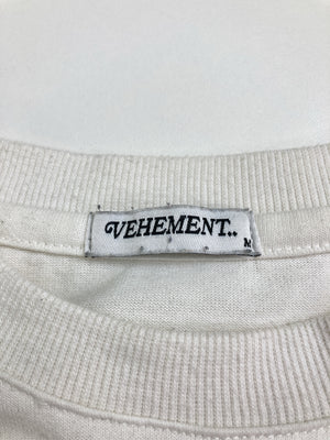 VEHEMENT/Tシャツ/カットソー/トップス/ホワイト/M