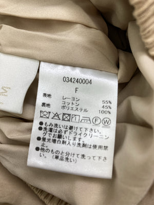 ACYM/アシーム/ロングスカート/スカート/ベージュ/F