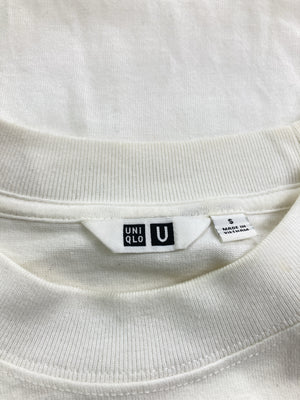 UNIQLO/ユニクロ/Tシャツ/カットソー/トップス/ホワイト/S