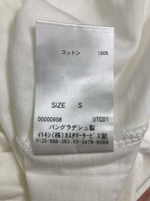 a.v.v/アーヴェヴェ/Tシャツ/カットソー/トップス/ホワイト/S