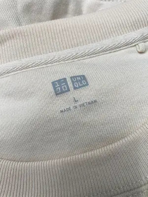 UNIQLO/ユニクロ/スウェット/トップス/アイボリー/L