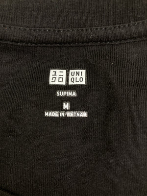 UNIQLO/ユニクロ/Tシャツ/カットソー/トップス/ブラック/M