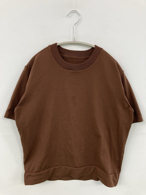 無印良品/ムジルシリョウヒン/Tシャツ/カットソー/トップス/ブラウン/S