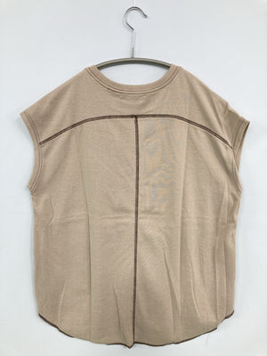 CLASSICAL ELF/クラシカルエルフ/Tシャツ/カットソー/トップス/ベージュ/M