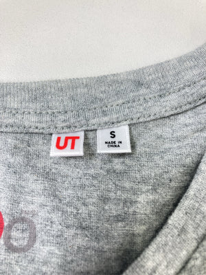 UNIQLO/ユニクロ/Tシャツ/カットソー/トップス/グレー/S