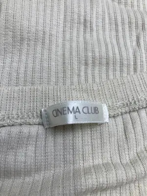 CINEMA CLUB/シネマクラブ/Tシャツ/カットソー/トップス/ベージュ/L