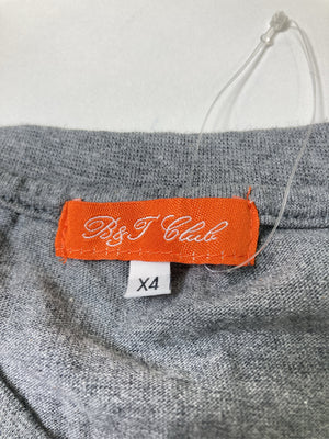 Bg T Blel/Tシャツ/カットソー/トップス/グレー/X4