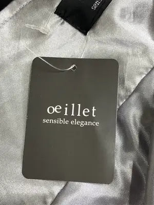 oeillet/チュニック/ワンピース/ドレス/ブラック/M