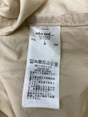 niko and .../ニコアンド/シャツ/ブラウス/トップス/ベージュ/4