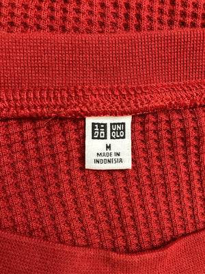 UNIQLO/ユニクロ/Tシャツ/カットソー/トップス/レッド/M