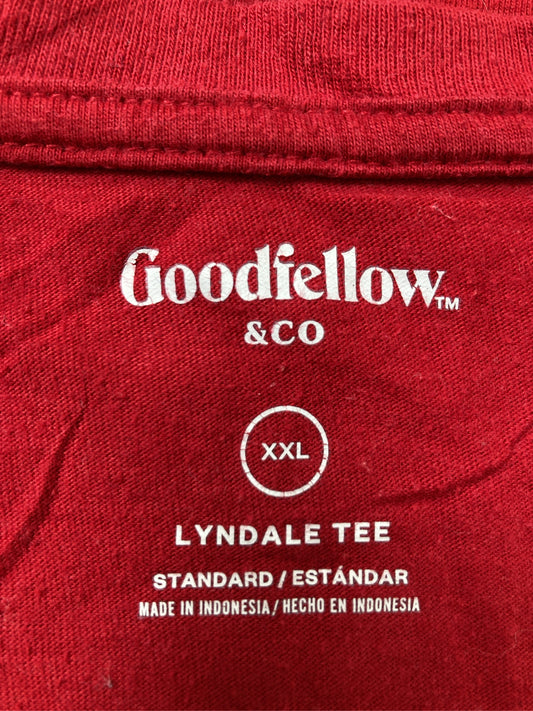Goodfellow/グッドフェロー/Tシャツ/カットソー/トップス/レッド/XXL