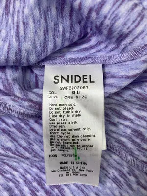 SNIDEL/スナイデル/シャツ/ブラウス/トップス/ブルー/ONE SIZE