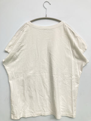 UNIQLO/ユニクロ/Tシャツ/カットソー/トップス/ホワイト/L