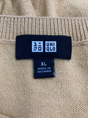 UNIQLO/ユニクロ/ニット/セーター/トップス/ベージュ/XL