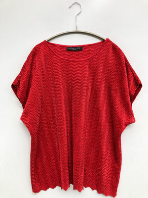 LANA LEE/Tシャツ/カットソー/トップス/レッド