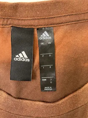 adidas/アディダス/Tシャツ/カットソー/トップス/ブラウン/0
