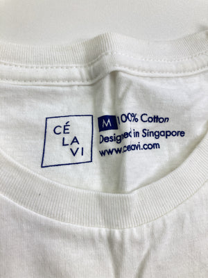 CE LA VI/Tシャツ/カットソー/トップス/ホワイト/M