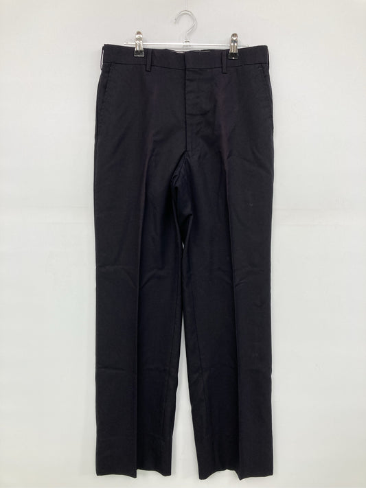 WOOLMARK/スラックス/パンツ/ブラック/胴囲79cm