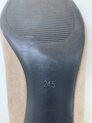 パンプス/シューズ/ベージュ/24.5cm