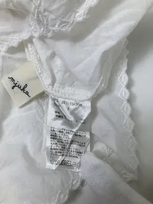 mjuka/Tシャツ/カットソー/トップス/ホワイト/F