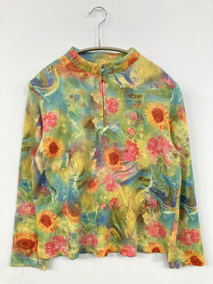 Sun Benus/Tシャツ/カットソー/トップス/スカイブルー/L