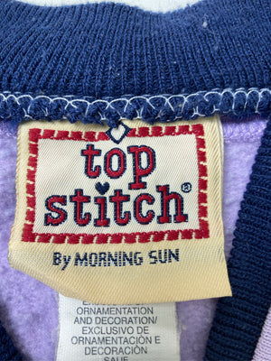 top stitch/スウェット/トップス/パープル/MEDIUM