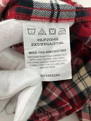 Wrangler/ラングラー/シャツ/ブラウス/トップス/レッド/2XL
