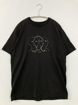 CROSS & STITCH/Tシャツ/カットソー/トップス/ブラック/X-LARGE