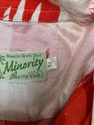 MinoriTY/マイノリティ/シャツ/ブラウス/トップス/レッド/M