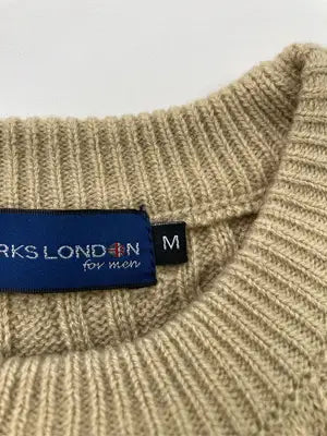HK WORKS LONDON/エイチケーワークスロンドン/ニット/セーター/トップス/ベージュ/M