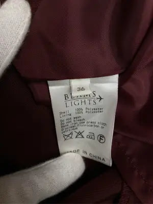 BEAMS LIGHTS/ビームスライツ/ドレス/ワンピース/ドレス/レッド/36